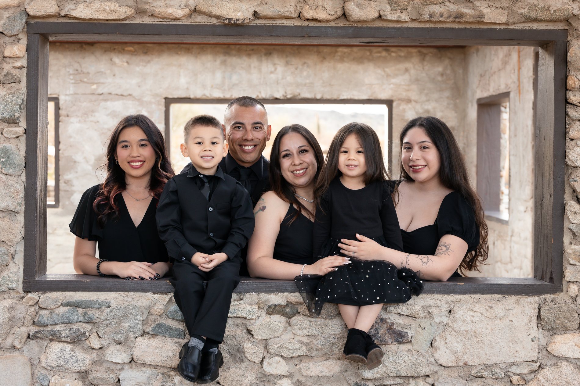 Articia family portrait by Pak Studios in Arizona family portrait session