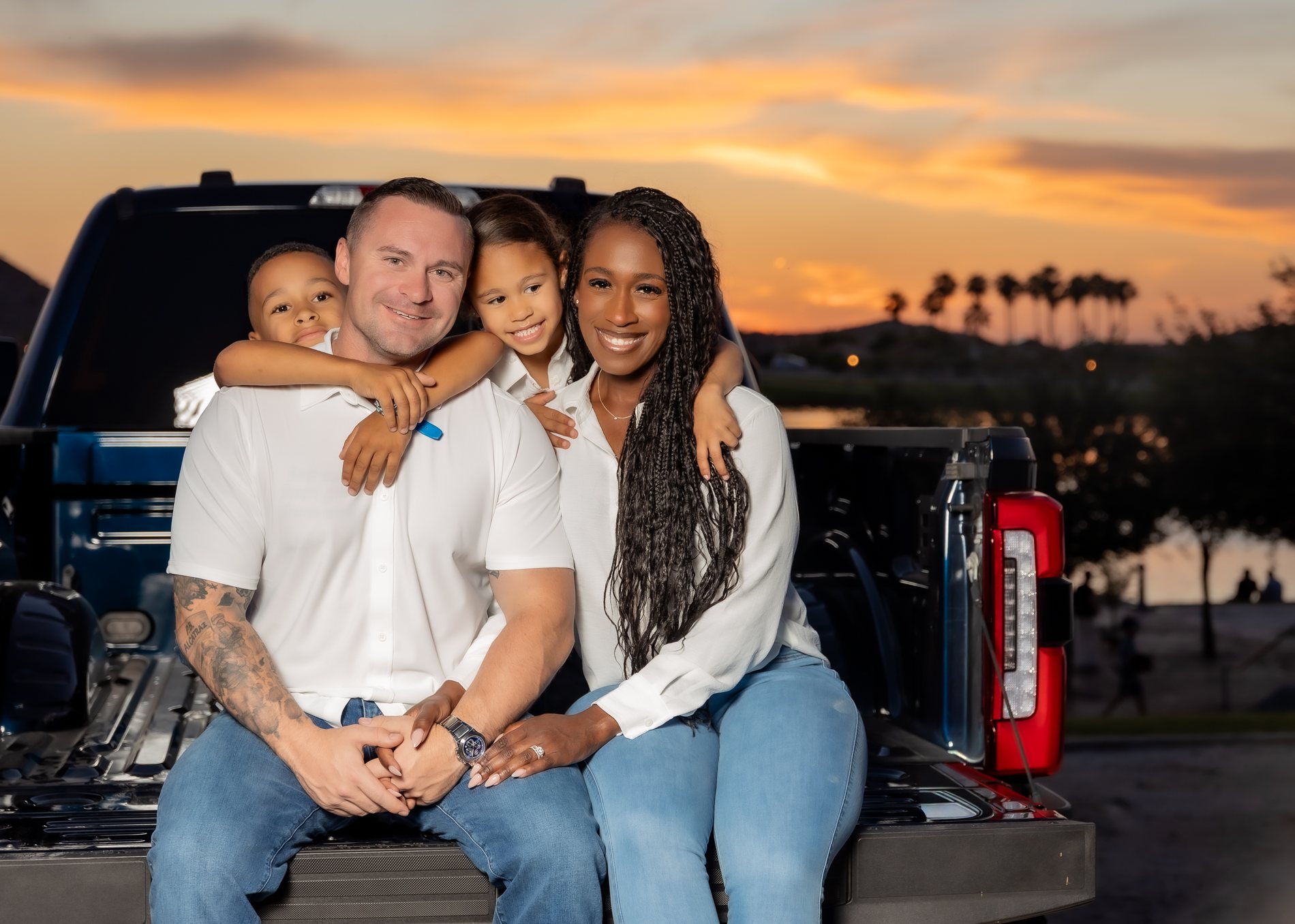 Mathena family portrait by Pak Studios in Arizona family portrait session