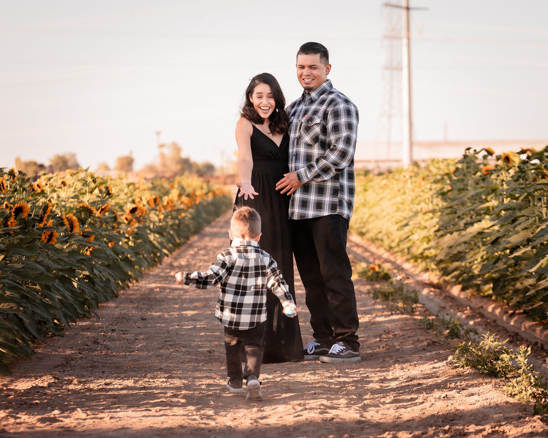 Pumpkin Patch family portrait by Pak Studios in Arizona family portrait session