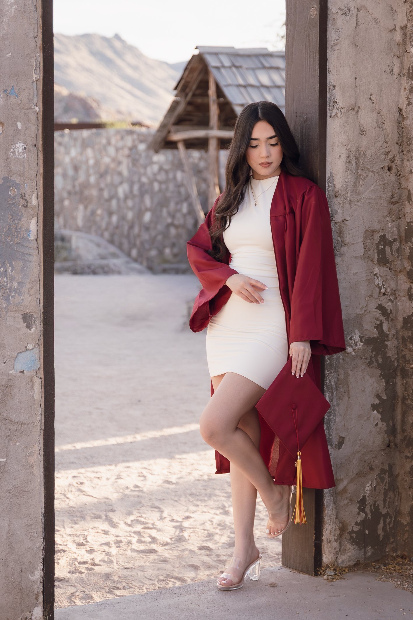 Abreyanna graduation portrait by Pak Studios in Arizona graduation portrait session