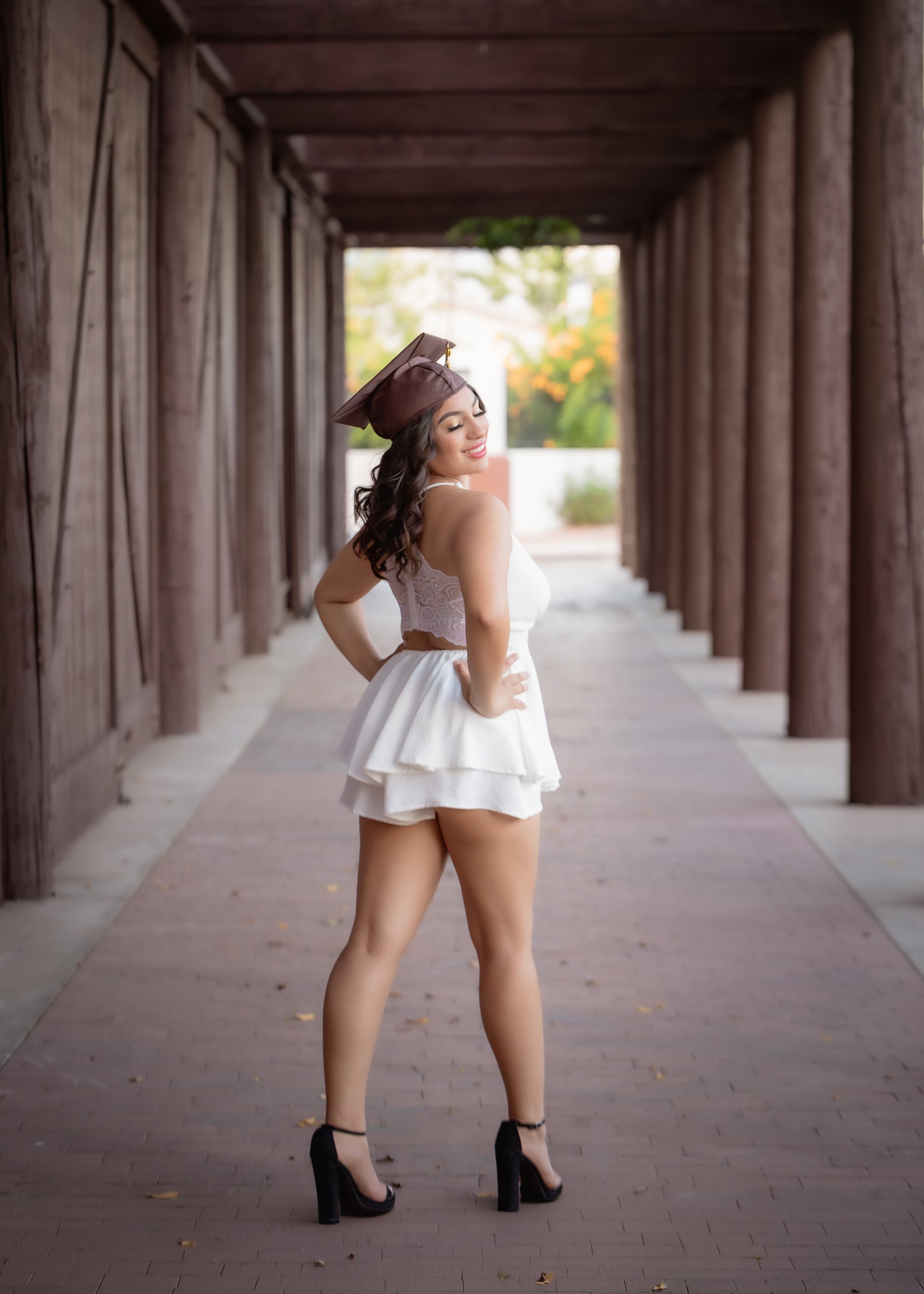 Bella graduation portrait by Pak Studios in Arizona graduation portrait session