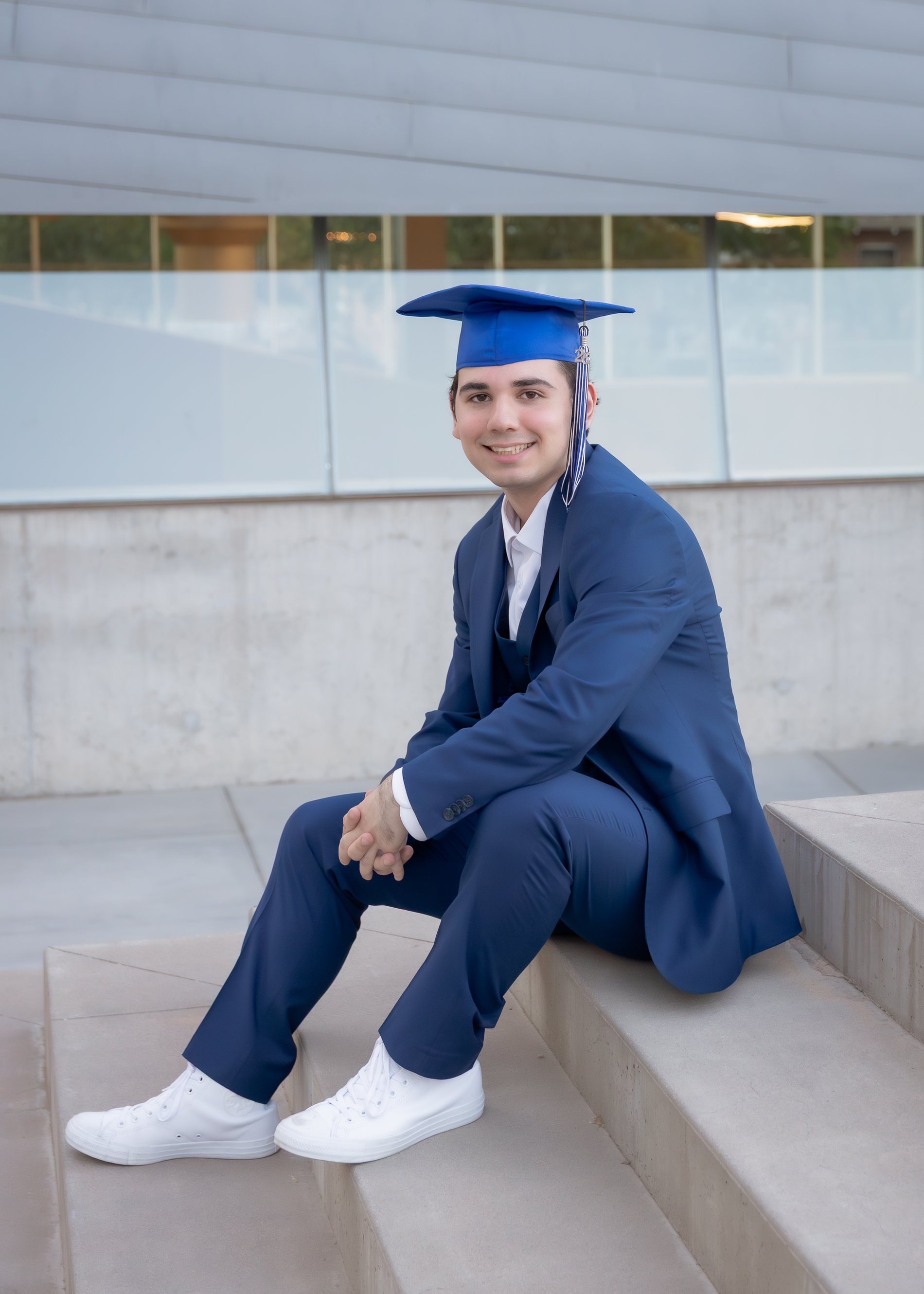 Caleb graduation portrait by Pak Studios in Arizona graduation portrait session