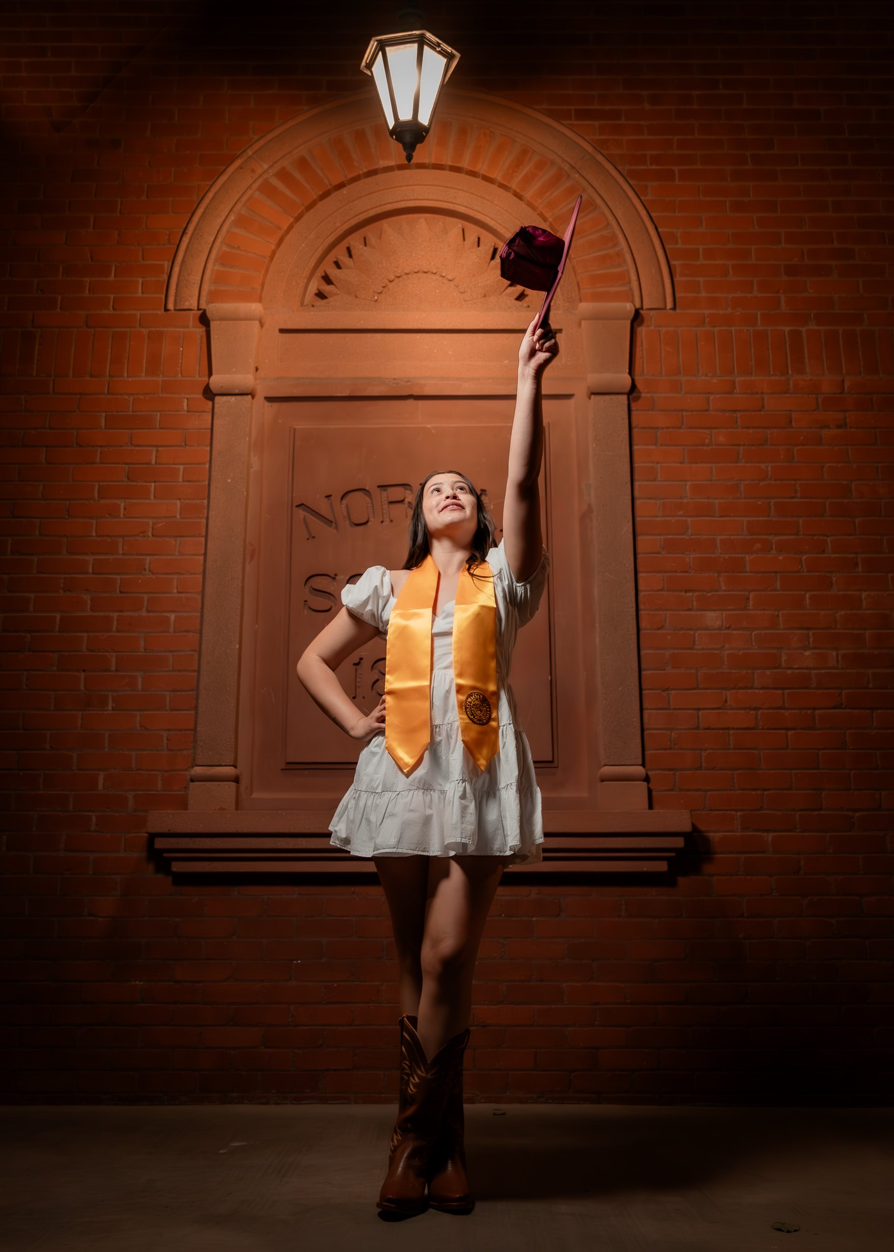 Genesis graduation portrait by Pak Studios in Arizona graduation portrait session