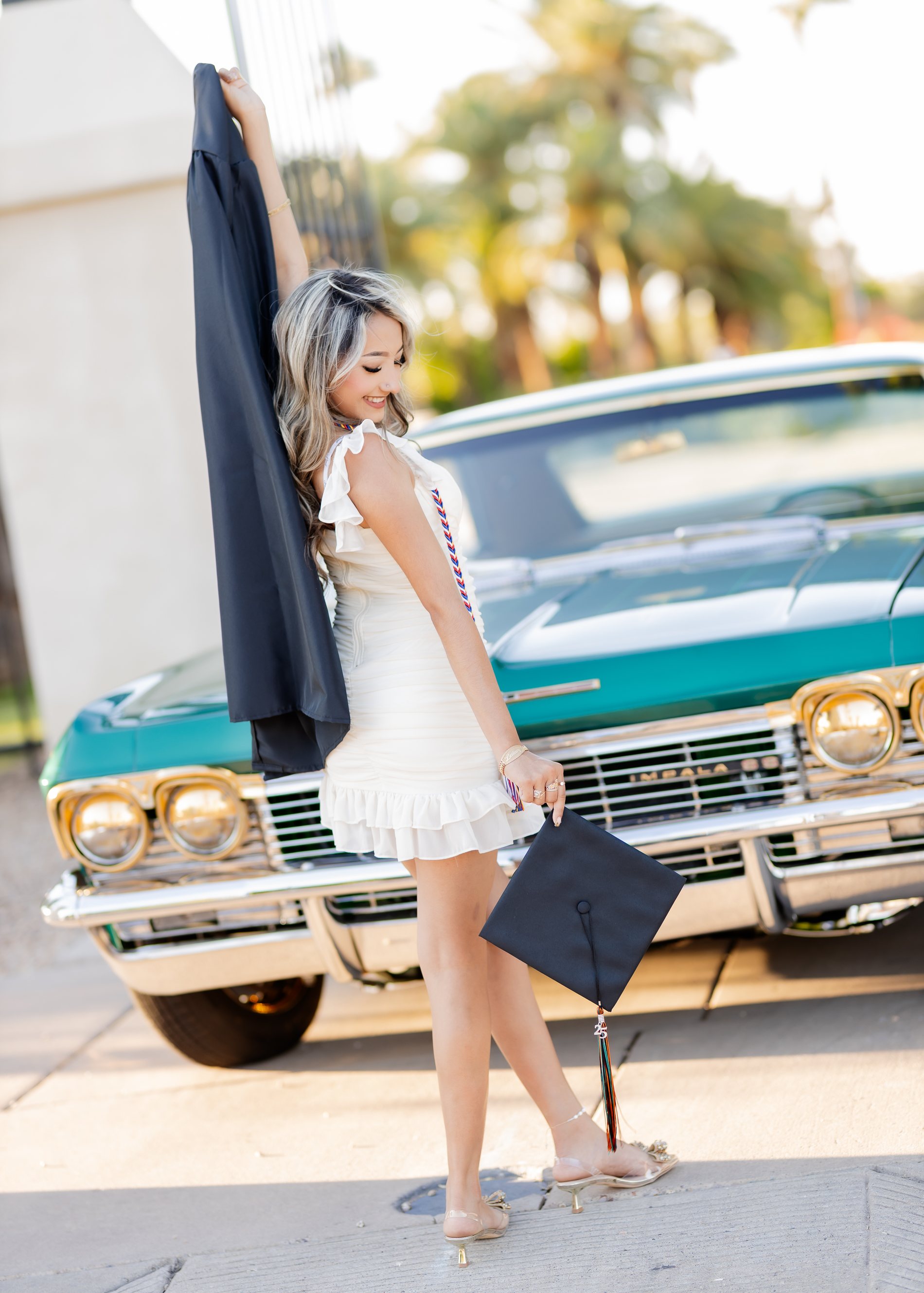 Leilani Graduation portrait by Pak Studios