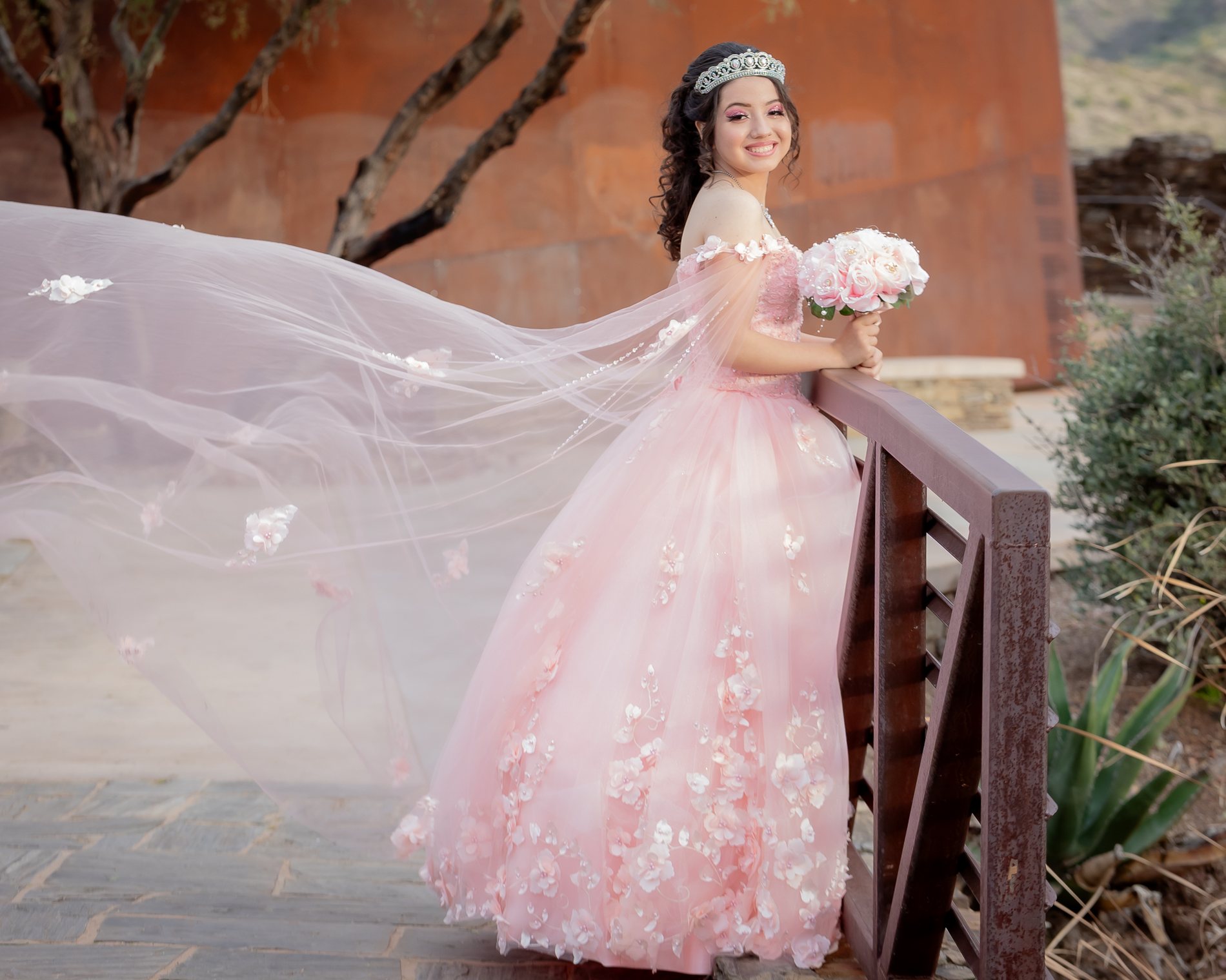 Aailet quinceañera portrait by Pak Studios in Arizona quinceañera portrait session
