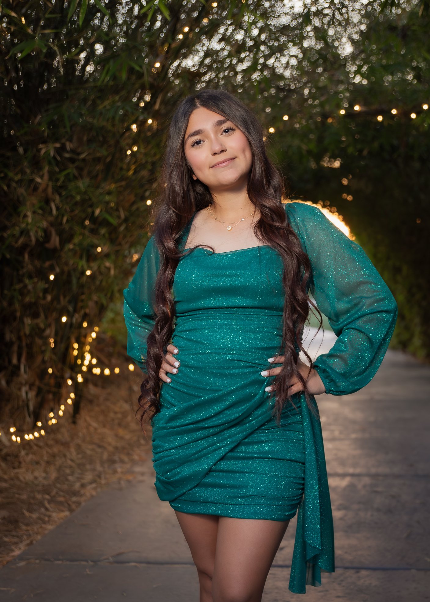 Cereceres Quinceanera portrait by Pak Studios