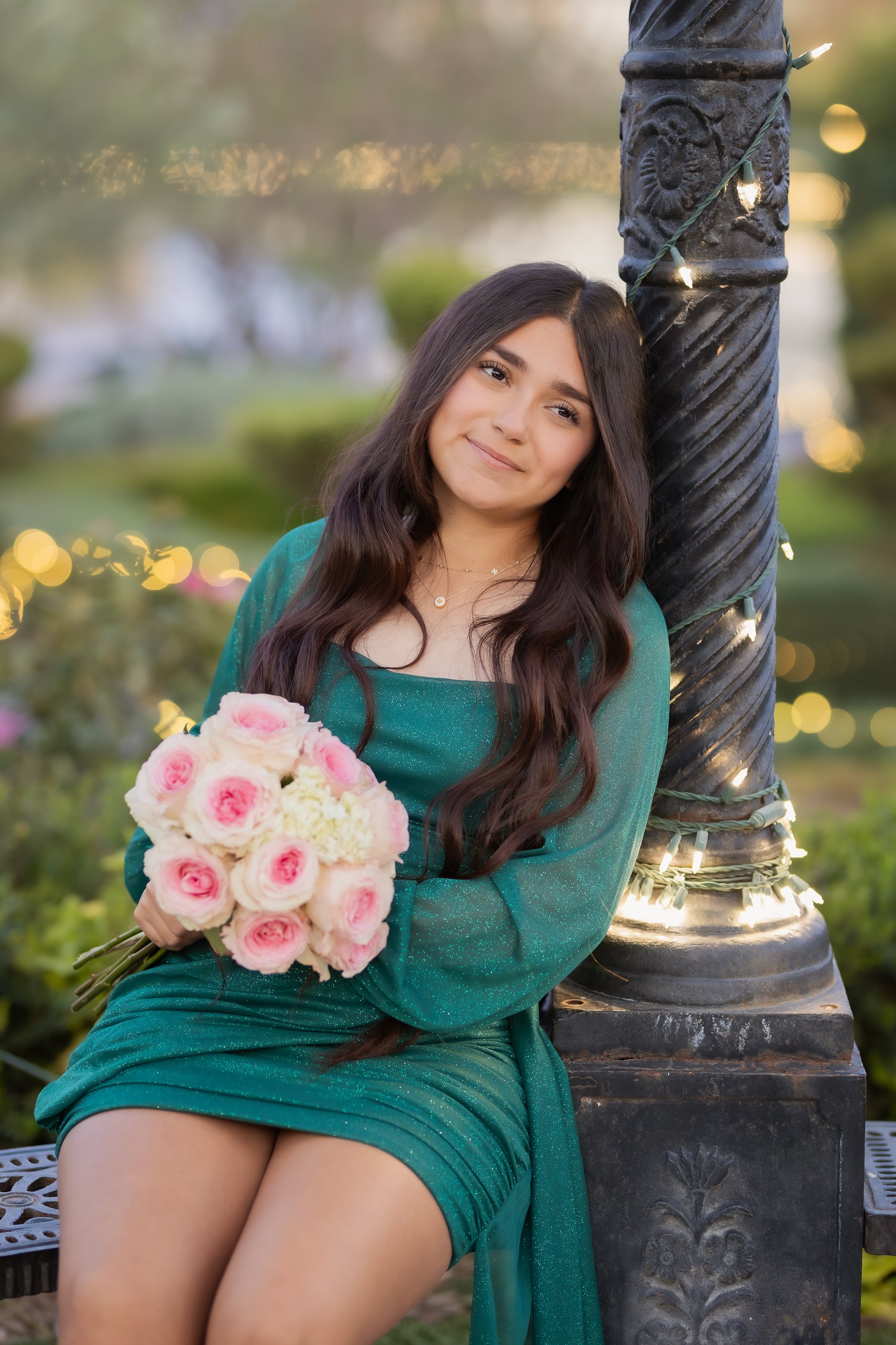 Cereceres quinceañera portrait by Pak Studios in Arizona quinceañera portrait session