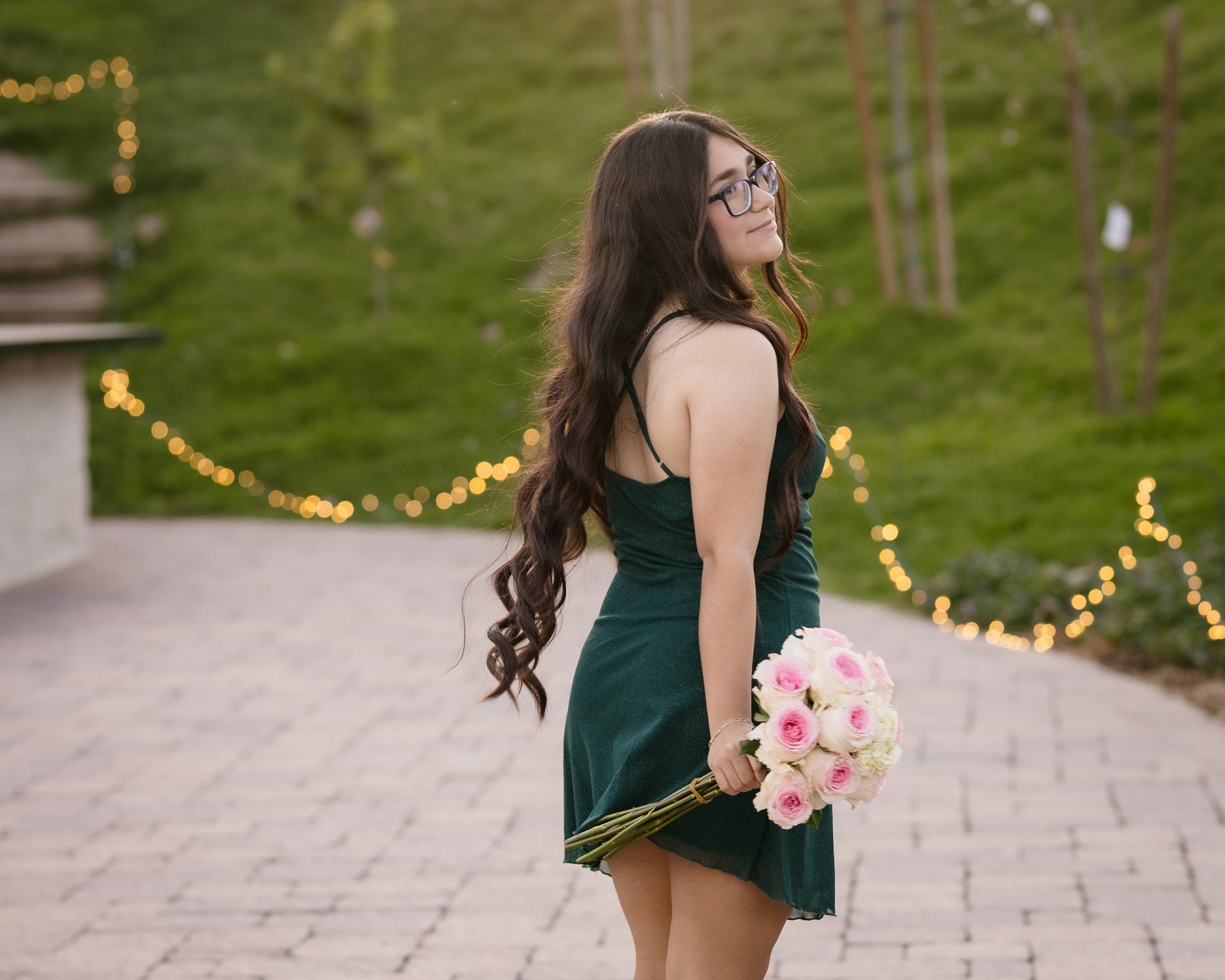 Cereceres quinceañera portrait by Pak Studios in Arizona quinceañera portrait session