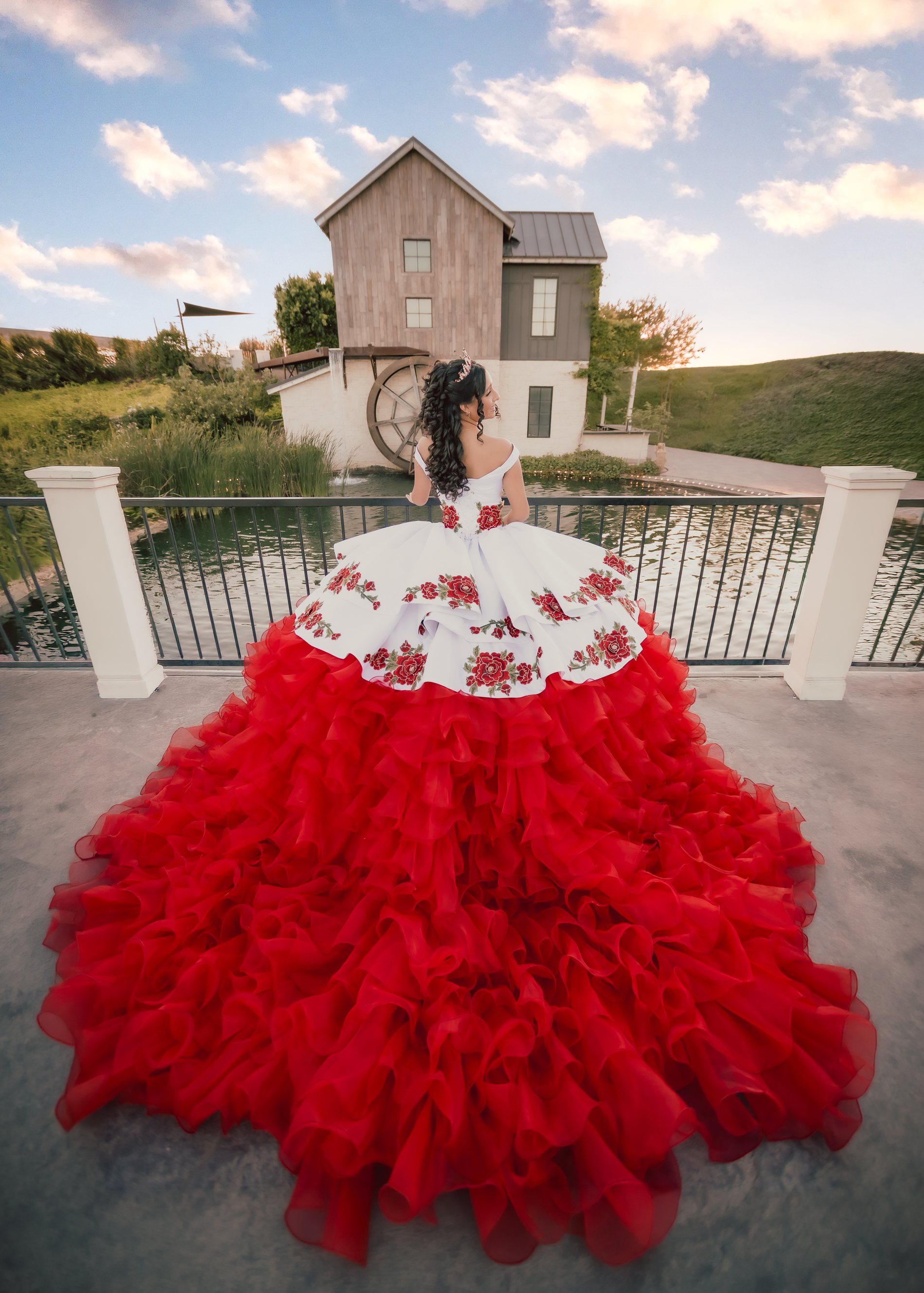 Jayleen Quinceanera portrait by Pak Studios