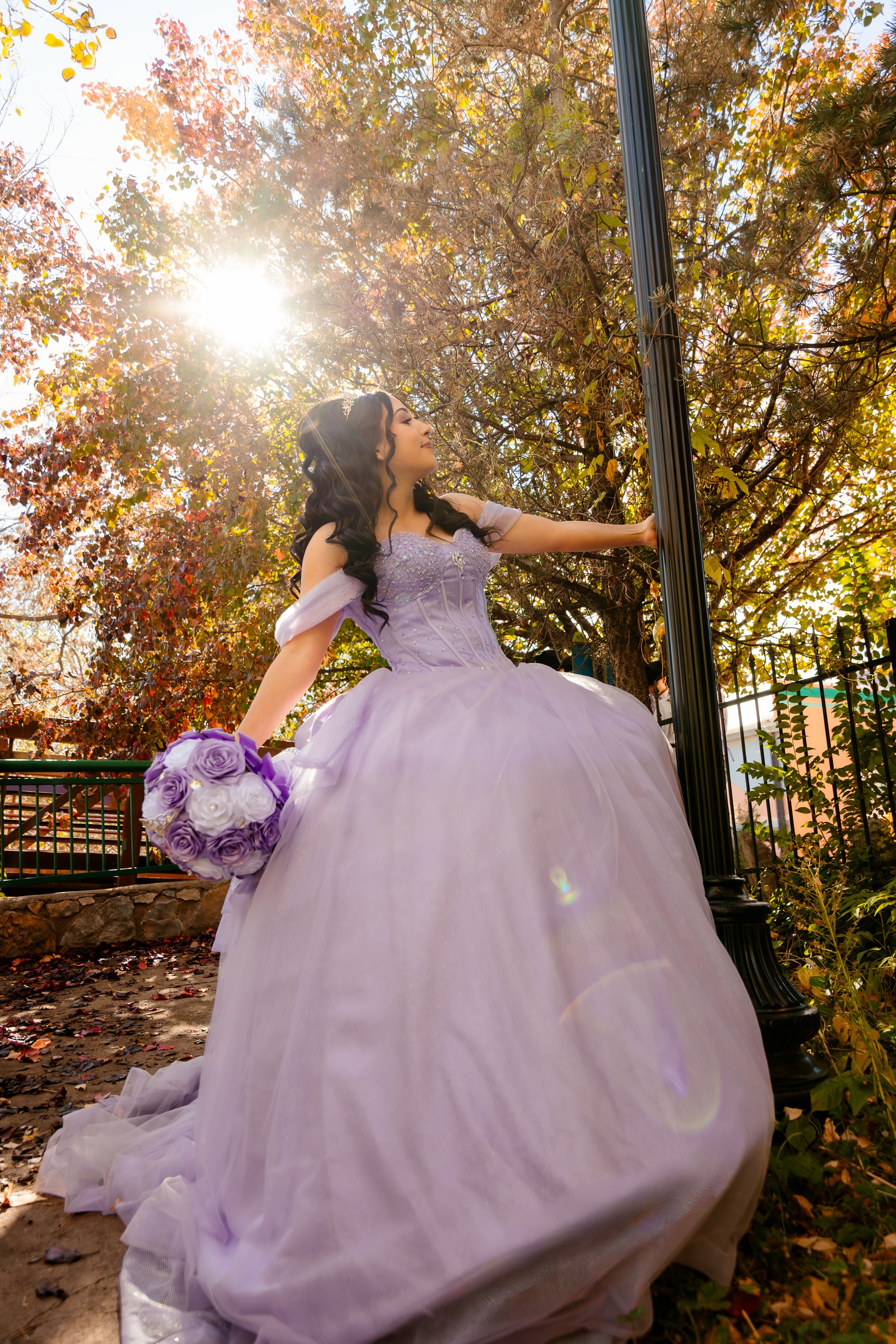 Llesena quinceañera portrait session in Arizona quinceañera portrait session by Pak Studios