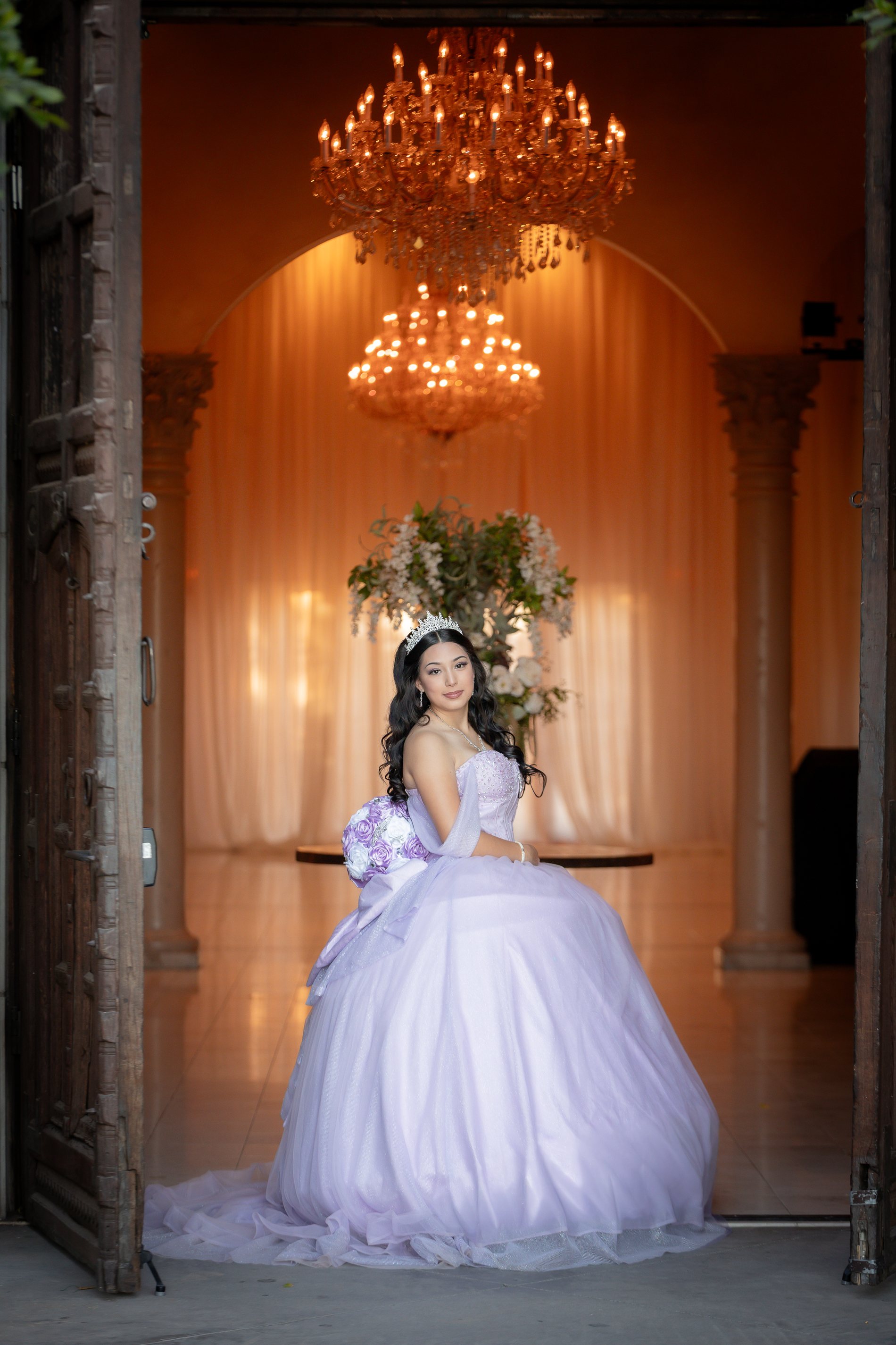 Llesena quinceañera portrait by Pak Studios in Arizona quinceañera portrait session